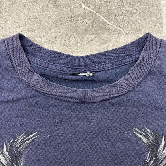 Vintage Harley Davidson Graphic Tee Mens 2XL XXL Eagle Gatto Pittsburgh y2k - Picture 7 of 11